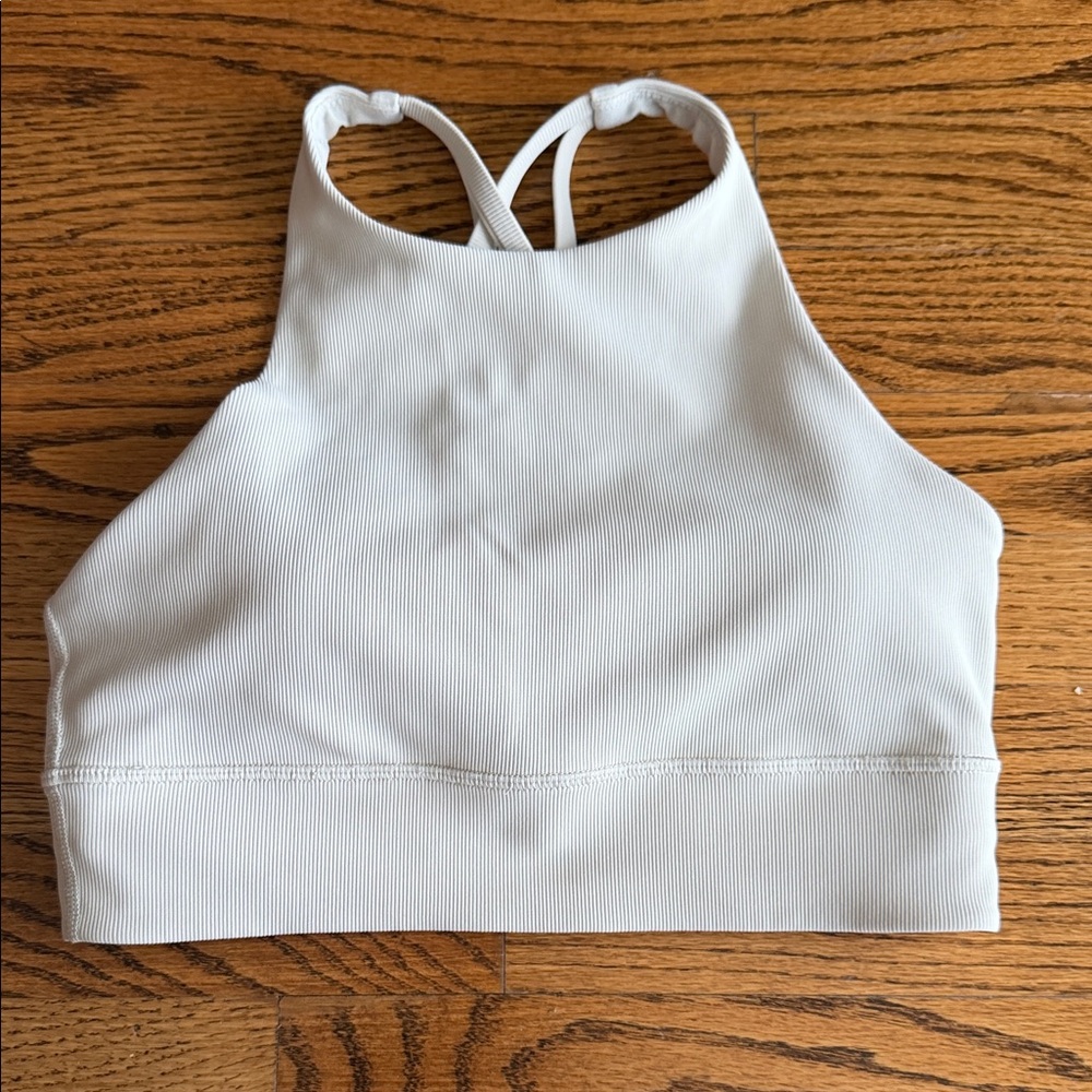 lululemon athletica White Sports Bra
